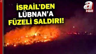 İsrailden Lübnana füzeli saldırı Çok sayıda ölü ve yaralı var  A Haber