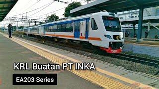 Jakarta Airport Rail link INKA EA203 Series TS3 TS5 & TS10  Nov 14 2020