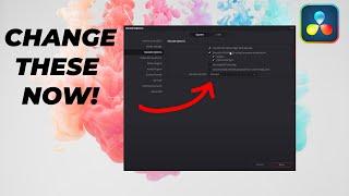 DaVinci Resolve Users on Intel CPUs change these settings NOW