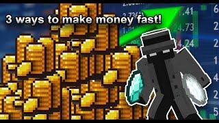 3 EASY WAYS TO MAKE MONEY FAST Hypixel Skyblock
