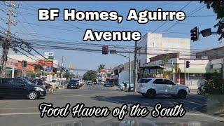 Aguirre Avenue sa BF Homes Paranaque tour. Known as Food Haven of the South Baybayin natin mga sir