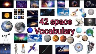 Space Vocabulary  Astronomy  Lets understand the meaning of our Space Elements  Space Elements