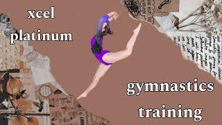 a week of gymnastics practice  training compilation