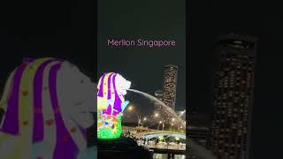 Merlion Fountain @ #singapore #singaporeffshortvideo