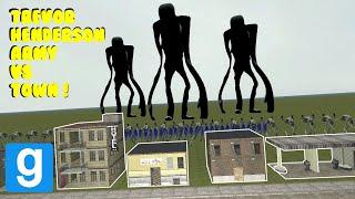 TREVOR HENDERSON ARMY DESTROYS TOWN - Garrys mod Sandbox