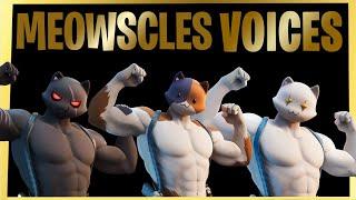 All Meowscles VoicesVoicelines in fortnite chapter 2 Season 2  Fortnite Henchman Voices