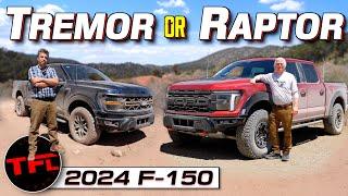 The New 2024 Ford F-150 Tremor vs. Raptor Which One Would You Buy - I Ask The Chief Engineer