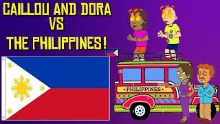 Caillou and Dora Misbehave On Trip To Philippines And Get Grounded