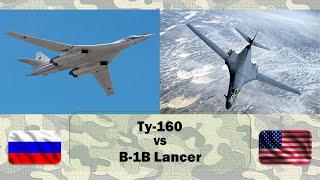 Ту-160 vs В-1В Lancer. Сравнение стратегических бомбардировщиков СССРРоссии и США. Самолеты