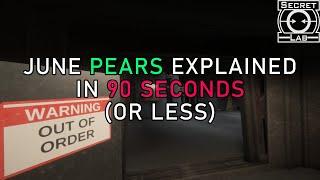 SCPSL June PEARS Explained in 90 Seconds