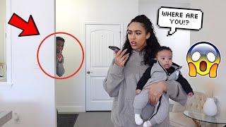 LEAVING THE BABY HOME ALONE *SHE FREAKS OUT*