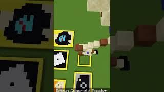 Minecraft satisfying sand art Steve #shorts