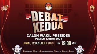 Debat Kedua Calon Wakil Presiden Pemilu Tahun 2024