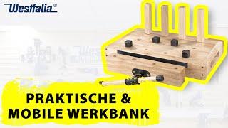 Transportable Mini - Hobelbank  Die Werkbank für unterwegs  Westfalia