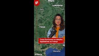 Como funcionam as eleições legislativas na França? Entenda no #g1 #noticias