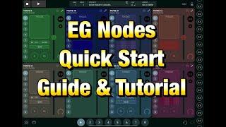 EG Nodes - Quick Start Guide & Tutorial Plus How Many Nodes Can We Have in a Project