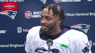 Antonio Gibson Im still getting the details down.  Patriots Press Conference