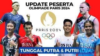Olimpiade Paris 2024 Badminton  Daftar Peserta Tunggal Putra & Putri di Olimpiade Paris 2024