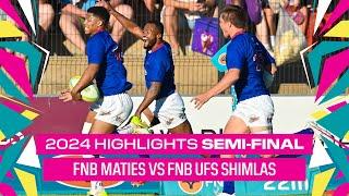 Semi-final HIGHLIGHTS FNB Maties vs FNB UFS - 15 April