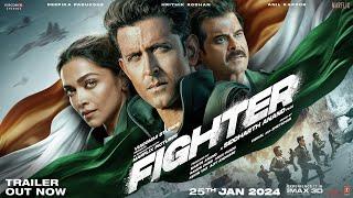 Fighter Official Trailer  Hrithik Roshan Deepika Padukone Anil Kapoor Siddharth Anand  25th Jan