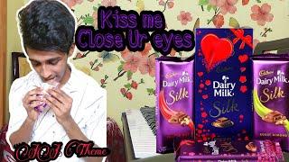 Kiss me Close Ur eyes-Cadbury Dairy Milk Silk Song  Keyboard by Jebin Joe K.P  Jebin Theme Joe