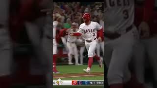 Angels walk off their 6th win in a row #shorts #baseball #anaheim #angels #losangeles #walkoff #mlb