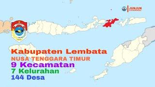 Kabupaten Lembata Nusa Tenggara Timur 9 Kecamatan 7 Kelurahan 144 Desa