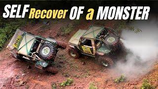 How to self recover during the race..  RFC 2024  Levelnext #goa #rfc #viralvideo #offroad