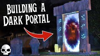 HUGE Life-sized Stone Portal  DIY Halloween Props