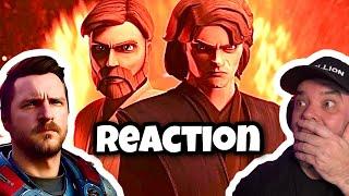 CLONE WARS BATTLE OF THE HEROES - A Star Wars Fan Animation - REACTION