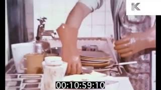 1970s Women Doing Housework Housewife Chores UK