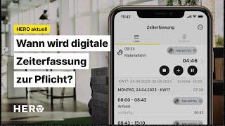 Wann wird die digitale Arbeitszeiterfassung zur Pflicht?