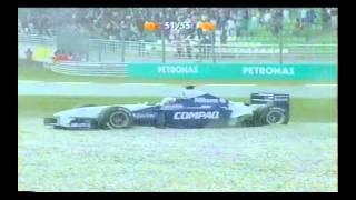 Formel 1 Regen Chaos Malaysia 2001