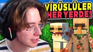 Virüslü Minecraft  Virüsler Her Yere Çoktan Yayılmış Bölüm 3