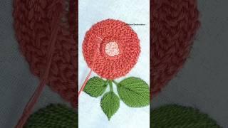 Marvelous Hand Embroidery Flower Design  Stitch Embroidery Designs #embroidery