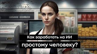 Как заработать на Искусственном Интеллекте простому человеку? Без знания английского