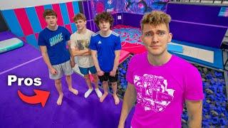 Game Of F.L.I.P. VS Pros At My Trampoline Park