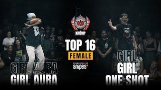 Girl Aura vs Girl One Shot  Top 16  EBS World Final 2023
