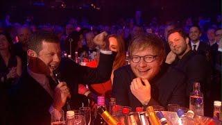 Ed Sheeran chats to Dermot OLeary  The BRITs 2017