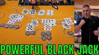 Playing $20000 On High Limit Black Jack At PEPERMILL Casino