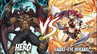 Yu-Gi-Oh HERO vs Snake-Eye Mikanko  Locals Table 61  Round 2  30.04.24 Aachen