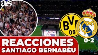 ASÍ VIVIÓ el SANTIAGO BERNABÉU el BORUSSIA DORTMUND 0 REAL MADRID 2 Final Champions League