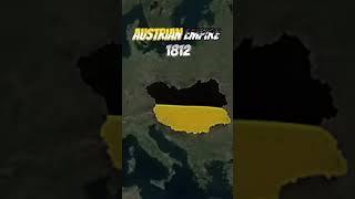 Evolution of Austria then vs now #mapper #geography #geographymap