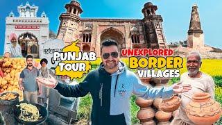 Punjab Tour Ep-6  India Pakistan Border Villages Tour  Unexplored Punjab  Punjab Food