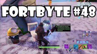 Fortnite Forbyte 48 Smash the Gnome Beside a Mountain Top Throne Fortbyte 48