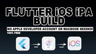 Flutter iOS IPA Build No Apple Developer Account or MacBook Needed 100% FREE • FLUTTER Tutorial