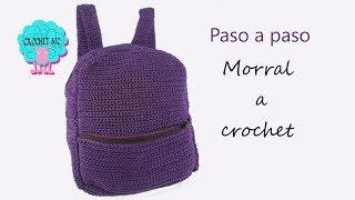 Tutorial morralmochila a crochet