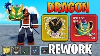 Finally Dragon Rework Update Is Here Blox Fruits