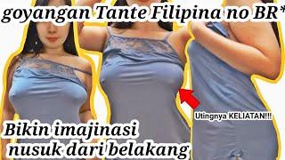 BIGO LIVE TANTE FILIPINA NO BRA‼️ gatahan bikin cr*t  #tante  #gununggede #puting #tantetobrut