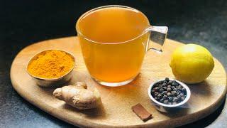 Turmeric Ginger Tea  Immune Boosting Tea  Immunity Boosting Recipe  Natural Cold Remedy